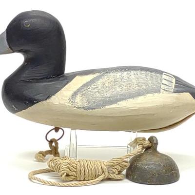 Sale Photo Thumbnail #291: Cecil County, MD Bluebill Duck Decoy