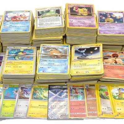 Sale Photo Thumbnail #439: Large Lot Of Pokemon Trading Cards