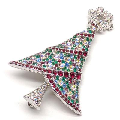 Sale Photo Thumbnail #362: Swarovski 2004 Rockefeller Christmas Tree Brooch