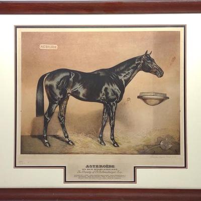 Sale Photo Thumbnail #79: 1927 Ignac Konrad Signed Asteroide Race Horse Art