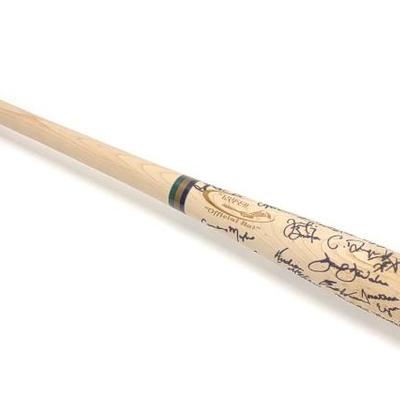 Sale Photo Thumbnail #536: 2004 Aflac All-American Classic Autographed Bat