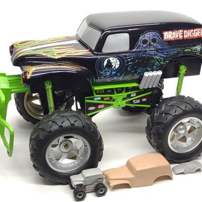 Sale Photo Thumbnail #620: Pre-Production Tyco R/C Grave Digger Design Sample
