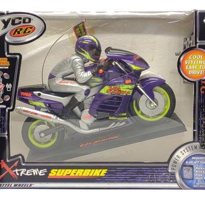 Sale Photo Thumbnail #632: Tyco R/C XTreme Superbike PP Design Sample Toy
