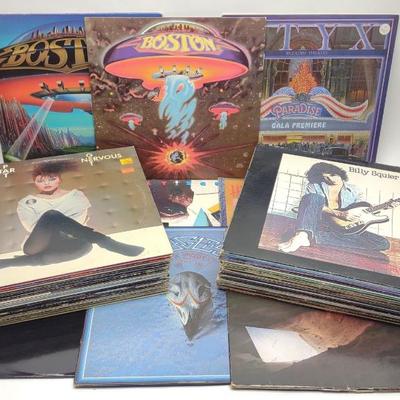 Sale Photo Thumbnail #426: 53 Classic Rock Vinyl Record Albums