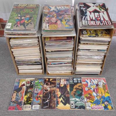 Sale Photo Thumbnail #418: 3 Short Boxes Marvel & DC Modern Age Comic Books