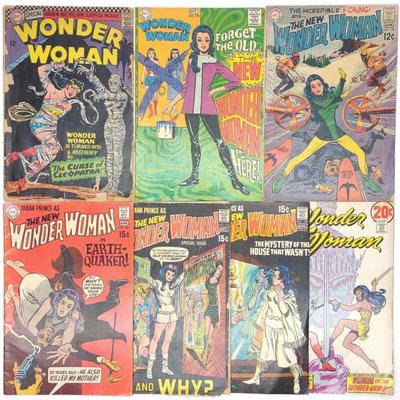 Sale Photo Thumbnail #340: (7) Wonder Woman #161-206 Marvel Comic Books