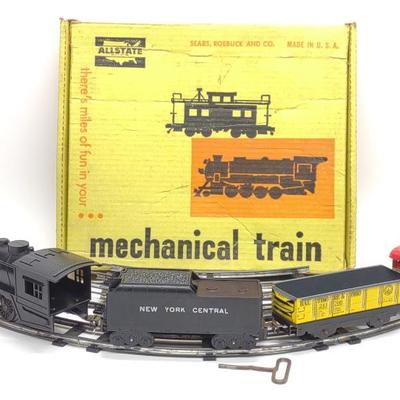 Sale Photo Thumbnail #283: Marx Allstate Mechanical Train Set 9740 w/ Box