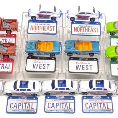 Sale Photo Thumbnail #141: 13 Matchbox Across America Mail-in Ed. Toy Cars