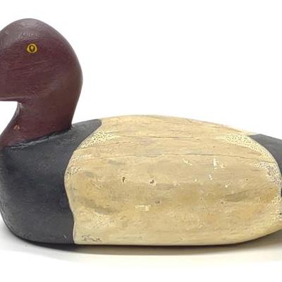 Sale Photo Thumbnail #339: Canvasback Drake Duck Decoy