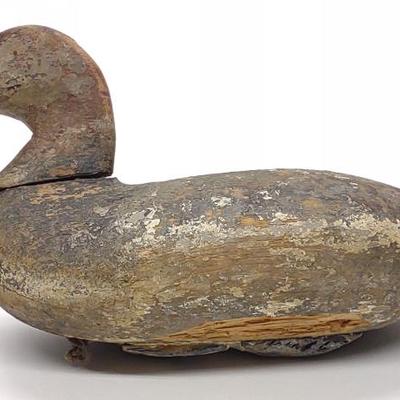 Sale Photo Thumbnail #276: Canvasback Drake Duck Decoy w/ John Glenn Head