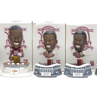 Sale Photo Thumbnail #527: (5) Darrell Green Washington Redskins Bobbleheads