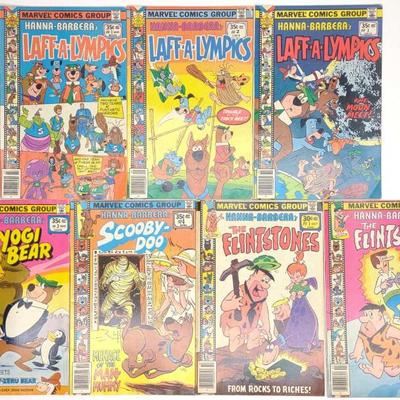 Sale Photo Thumbnail #394: (7) Hanna-Barbera Marvel Comic Books