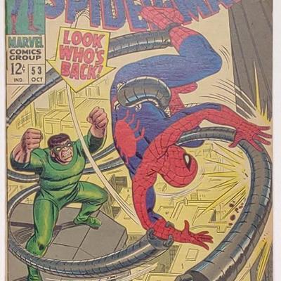 Sale Photo Thumbnail #307: Amazing Spider-Man #53 Marvel Comic Book