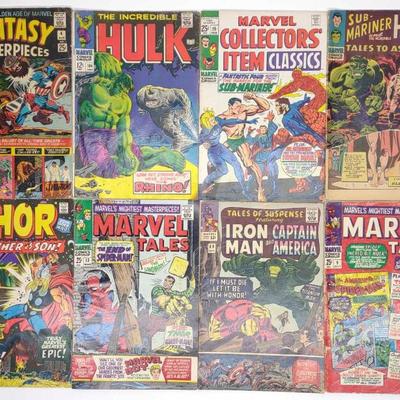 Sale Photo Thumbnail #367: (8) Marvel Comics Silver Age Comic Books