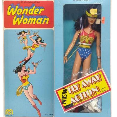 Sale Photo Thumbnail #56: Sealed 1976 Mego Wonder Woman Action Figure