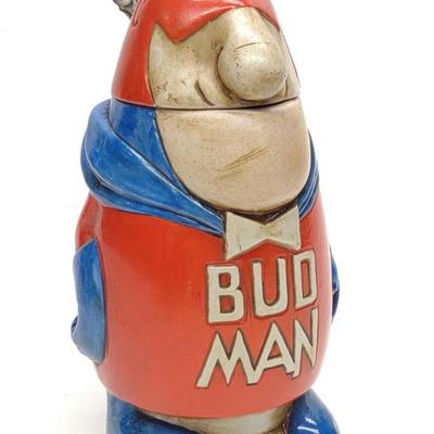 Sale Photo Thumbnail #559: 1975 Budweiser Bud Man Advertising Beer Stein CS-1