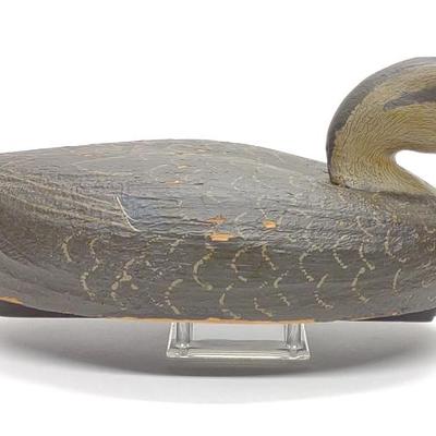 Sale Photo Thumbnail #345: Black Duck by The Wildfowler Decoy Co