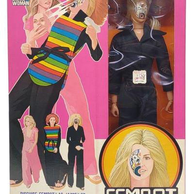Sale Photo Thumbnail #22: Sealed 1977 Fembot Bionic Woman Action Figure
