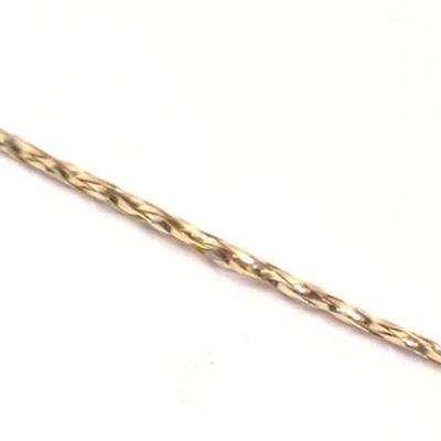 Sale Photo Thumbnail #332: 14K Yellow Gold Woven Wire Necklace (18" long)