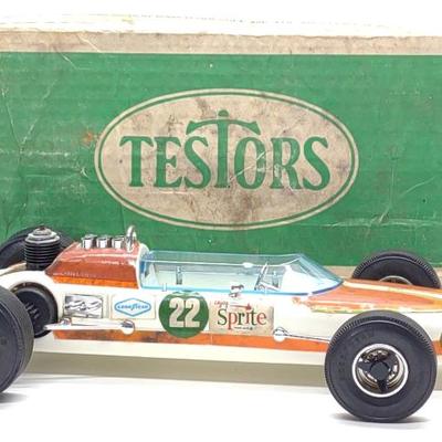 Sale Photo Thumbnail #457: 1970s Testors Indy 500 Sprite Tether Gas Car Toy