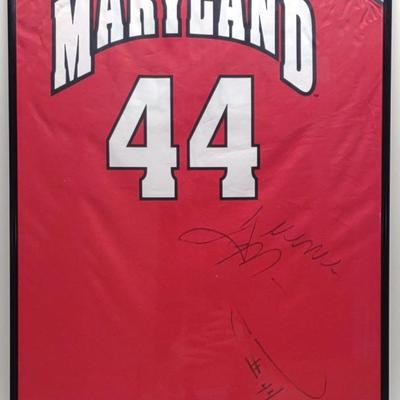 Sale Photo Thumbnail #617: Terence Morris Signed Maryland Terrapins Jersey