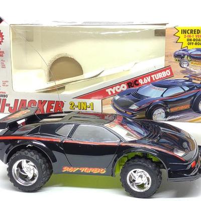 Sale Photo Thumbnail #484: Tyco RC 9.6V Turbo Hi-Jacker Toy Car w/ Box (read)