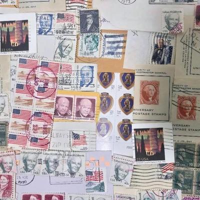 American Flag, Lucy Stone, Eisenhower Stamps and More