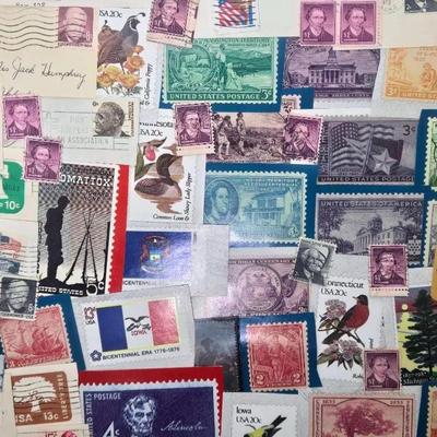 Stamp Collection: Patrick Henry, Robert Millikan, Einstein, and Many More