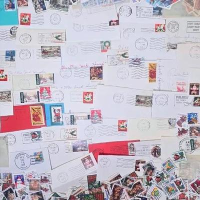 Assortment of Christmas Stamps