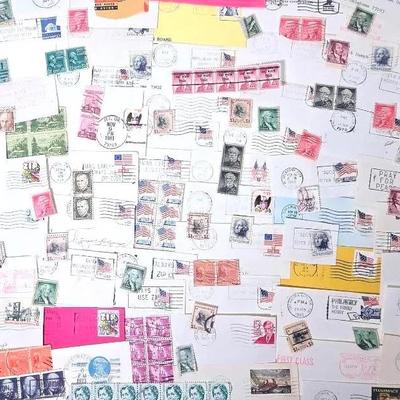 Martha Washington, George Washington, and Many Other Stamps