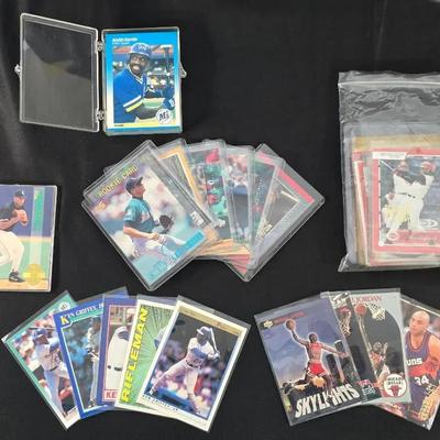 Large Group of Sports Cards, Lots of Griffey, Jordan, Alex Rodriguez, Jeter, Etc.