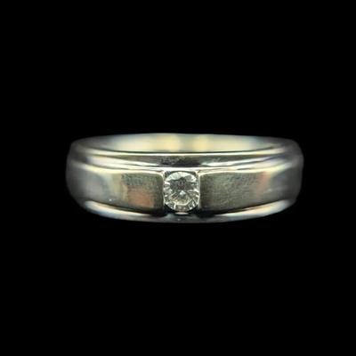 14K White Gold Diamond Ring, NAGL #1225530