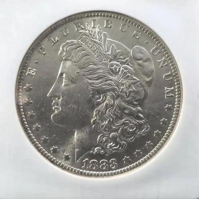 1883-O NGC MS-63 Silver Morgan Dollar