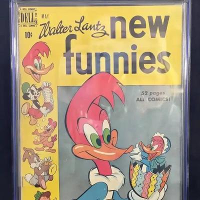 1950 New Funnies Comic CGC 5.0