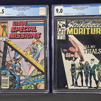 2 CGC Comics, G.I. Joe and Strikeforce