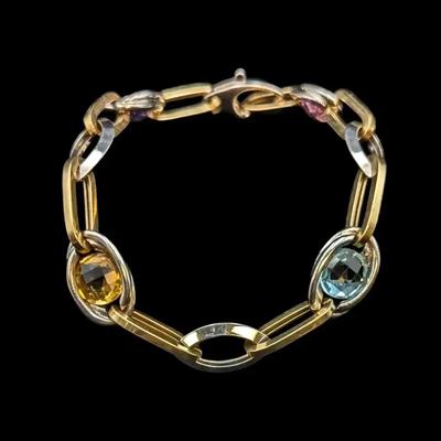 14K Yellow & White Gold Bracelet, NAGL #1106641