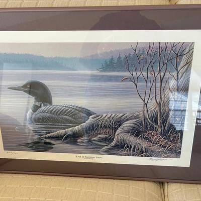 “End of Summer Loon” by Don Breyfogle