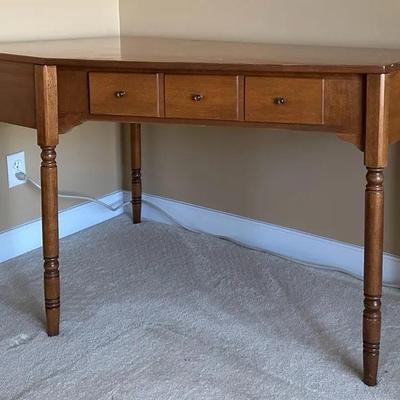 Ethan Allen Corner Writing Desk