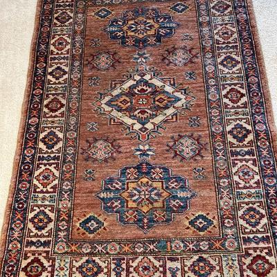 Hand Knotted Wool Rug- Pakistan 