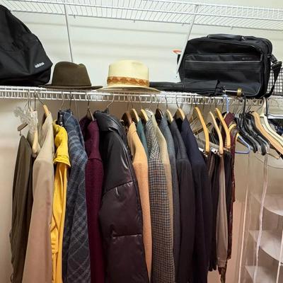Men’s Clothing Lot-Suites, Hats & More