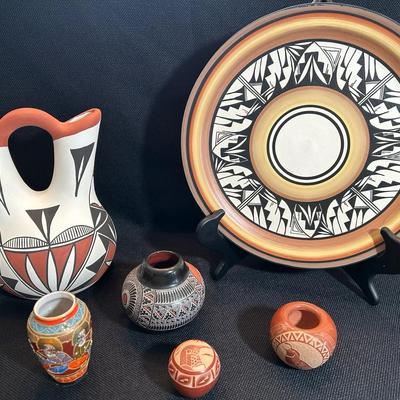 Southwestern Signed Pottery 