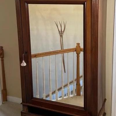 Antique Mirrored Wardrobe Armiore