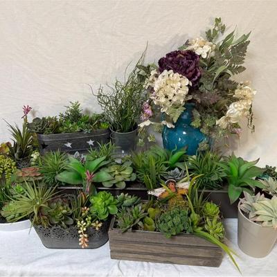 Faux Succulents 