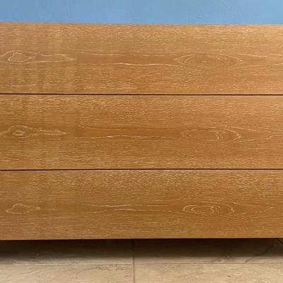 Rounded Light Wood Dresser 