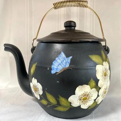 1985 Hand-Painted McCoy Tea Pot