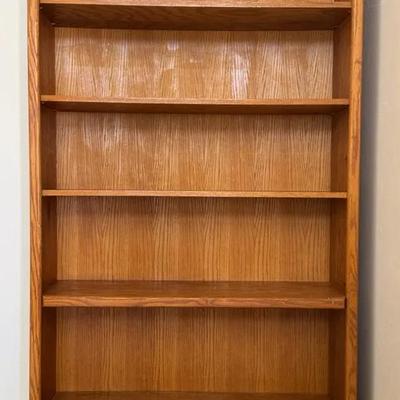 Tall Wood Bookcase #2