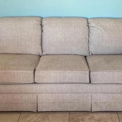 Grey Flannel Sofa 