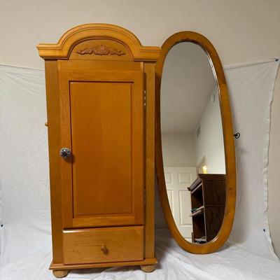 Jewelry Drawer And Mirror 