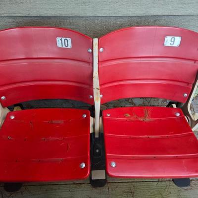 Sale Photo Thumbnail #128: Shea Stadium seats with letter of authenticity.. presale item 