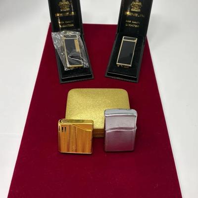 Vintage Lighters Including Penguin